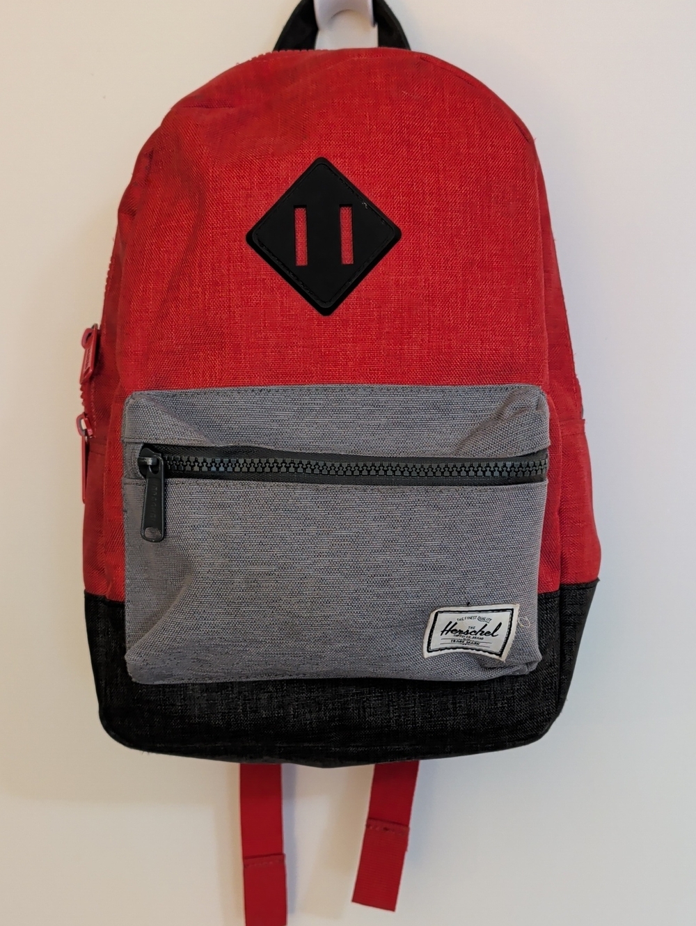 Herschel Supply Company Red, Gray & Black Men's Backpack